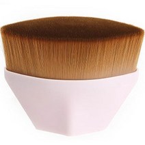 민코 메이크업 파운데이션 브러시, 1개, 로즈레드