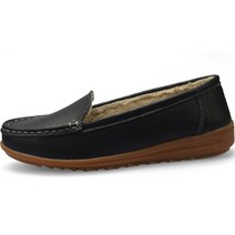 유세븐 여성용 가죽 컴포트 베이직 로퍼 DM1011