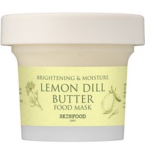 스킨푸드 레몬 딜 버터 푸드마스크, 1개입, 1개