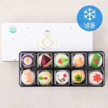 떡과정 화과자 10구 (냉동), 500g, 1팩
