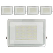 시그마엘이디 야외 간판조명 고정형 LED 투광기 150W 화이트 주광색, 5개
