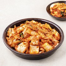 모산김치 갓담근 매운 실비 썰은 배추김치, 1.2kg, 1박스
