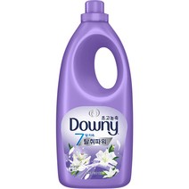 다우니 초고농축 7일 탈취파워 섬유유연제 화이트 티와 릴리 본품, 1개, 2L, 1개