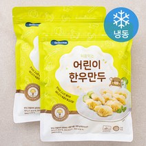 베베쿡 처음먹는 어린이 한우만두 (냉동), 300g, 2팩