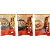 이차돌 3종 시레기탕 500g + 장터국밥 500g + 맑은곰탕 500g 세트, 1세트