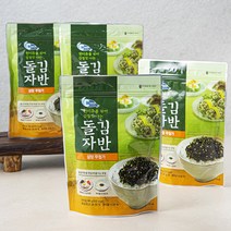 예맛 현미유를 섞어 감칠맛 나는 돌김자반 김가루, 80g, 4개