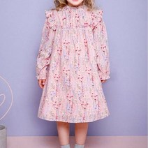 젤리스푼 여아용 플라워 프릴 원피스