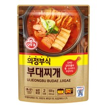 오뚜기 의정부식 부대찌개, 6개, 500g