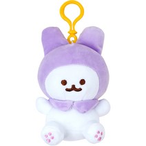 포포팬시 7000 말랑 햄치 키링, 버니퍼플, 1개