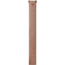 알포유 키 측정 페이퍼 벽 장식 20x200cm, 혼합색상, 1개