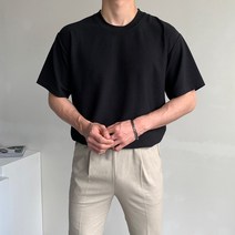 남성용 로댄티 만능 링클프리 반팔티 2p