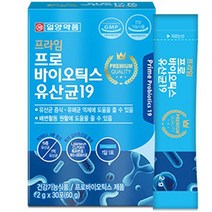일양약품 프라임 프로바이오틱스 유산균19 30p, 1개, 60g