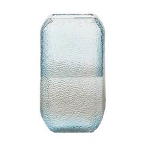 유로엔젤 노르딕 엠소싱 택스쳐 유리 화병, 블루