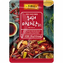 오뚜기 이금기 훠궈 마라탕 소스, 70g, 1개