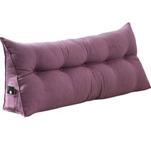 스마트리빙 등받이 침대 소파쿠션, 바이올렛