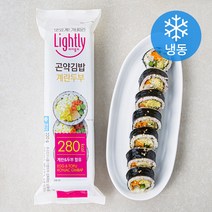 라이틀리 계란두부 곤약김밥 (냉동), 220g, 1개