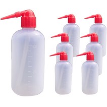 잘츠 기울여서 쓰는 뾰족 캡 눈금 액상 공병, 500ml, 7개