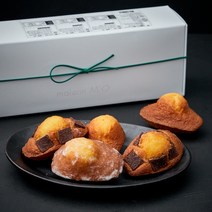 메종엠오 기본 마들렌 30g x 2개 + 마들렌 글라쎄 35g + 소금초코 마들렌 35g x 2개 선물세트, 1세트
