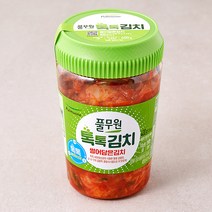 풀무원 톡톡 썰은김치 용기형, 400g, 1개