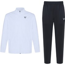 브이엑스 남성용 트레이닝복 세트 V29P0301WH V29P0402BK