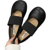 엘쏘 밴딩 메리제인 플랫 슈즈