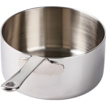 소댕 인덕션 통3중 스테인리스 미니 소스팬, 은색, 12cm