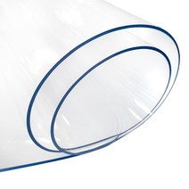 커버팩토리 책상 식탁 테이블 유리대용 투명매트, 투명, 2mm x 80cm x 70cm