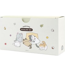 10000 냥냥 가로봉투 세트, 혼합색상, 1세트