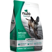 뉴로 강아지 전연령 프리스타일 LID + 그레인프리 사료 알래스카명태 & 렌틸콩, 1.81kg, 생선, 1개