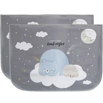 리에또 차량용 자석형 암막 햇빛가리개, 나이트베어, 2개