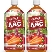 메이준뉴트리 NFC 착즙 비엣퓨어 ABC 주스, 1000ml, 2개