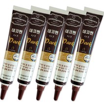 쿠킹스토리 다크 데코펜, 20g, 5개