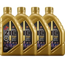 SK엔무브 지크 탑 엔진오일, 4개, 0w-20, 1L
