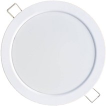 LETONE LED 욕실 매입등 방습형 15w 지름 175mm x H 65mm, 전구색 (노란빛), 1개