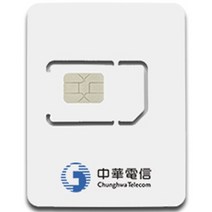심통 대만 유심 중화텔레콤 유심칩, 4일, 매일 2GB 소진후 저속무제한
