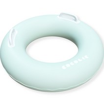 코코릭 어린이 아동용 물놀이 손잡이 원형 튜브 70cm, 민트, 1개