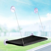 고양이용 니터스 윈도우 해먹, 블랙