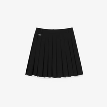 라코스테 스포츠 솔리드 롱 플리츠 스커트