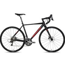 휠러 2022년형 시마노 클라리스 디스크 로드자전거 반조립 480mm RWA100D, 블랙레드, 미조립, 480