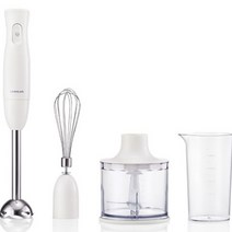 락앤락 300W 핸드 블렌더 아이보리 화이트 EJM566WHT