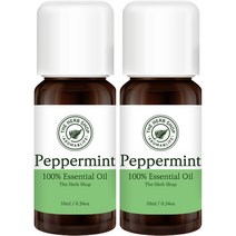 더허브샵 에센셜오일 10ml 2p, 페퍼민트