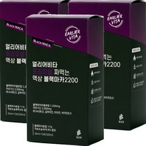 얼리어비타 프리미엄 짜먹는 액상 블랙마카 2200 15p, 300ml, 3개