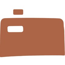 메이튼 스크래치 순정 컬러 가죽 글로브박스 커버 2종 세트 SC, 스포티지 NQ5, 브라운(C570-26)