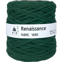 yarna 패브릭얀 르네상스 뜨개실 500g, 44 다크그린, 1개