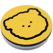 비단길 몽이 스마트톡 핸드폰 거치대, 옐로우, 1개