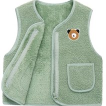 아르베 아동용 플라이 곰돌이 후리스 조끼