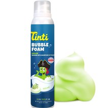 틴티 유아용 버블클렌저 버블폼 300ml 멜론향, 그린