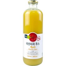 호재준 국산 착즙 사과 주스, 1000ml, 1개