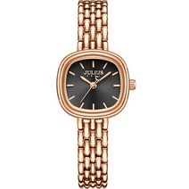 JULIUS 여성용 노블레스 메탈 손목시계 JA-1332 + 메탈밴드 공구 세트