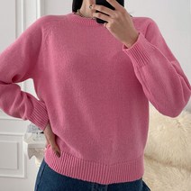 뜨개진 여성용 펠시아 니트